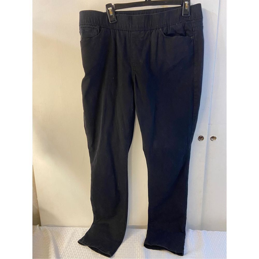 Levi’s Jeggings denim jeans black pants size 14